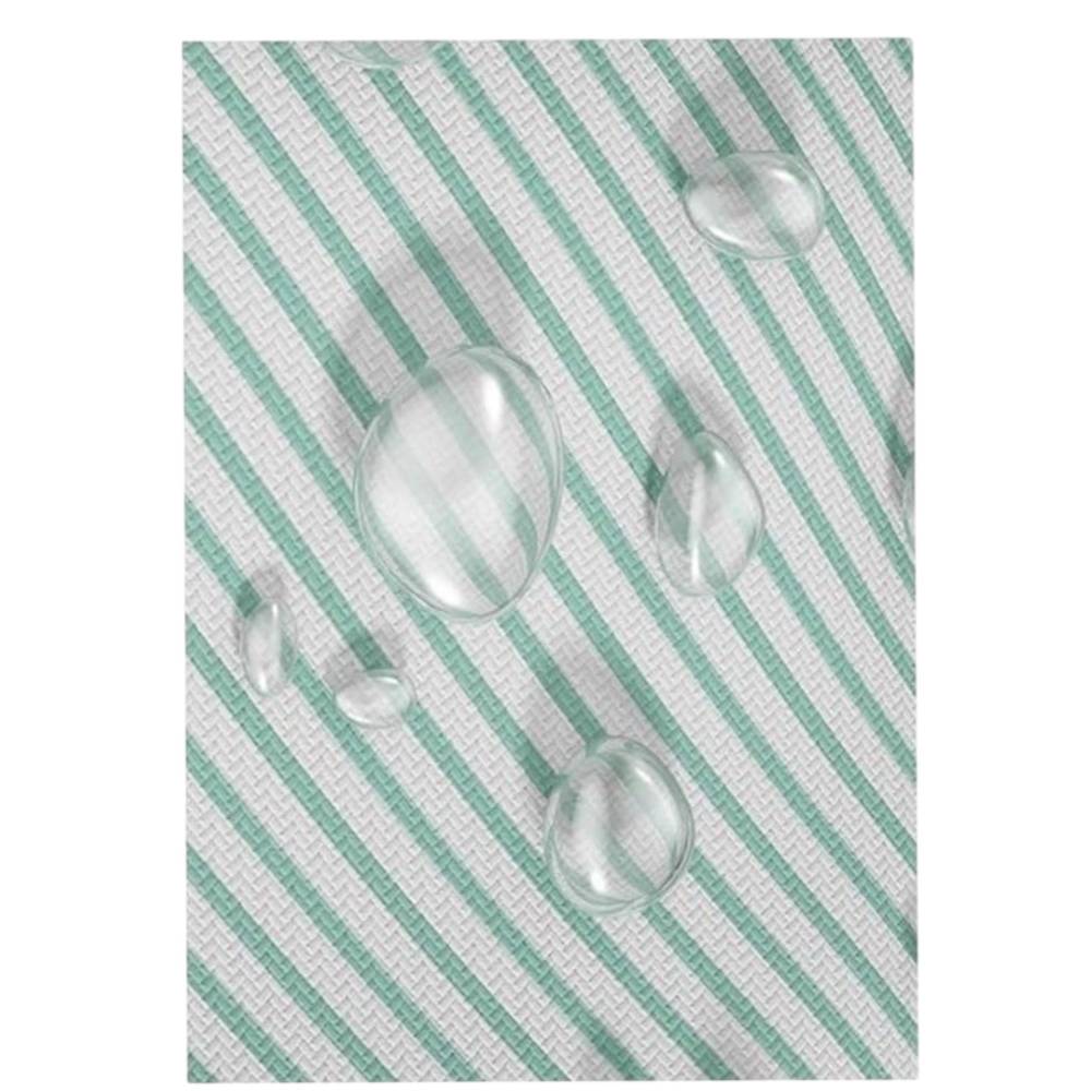 Cutie depozitare in dungi, Verde, 100L Cutie depozitare in dungi, Verde, 100L