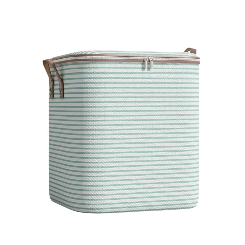 Cutie depozitare in dungi, Verde, 150L Cutie depozitare in dungi, Verde, 150L