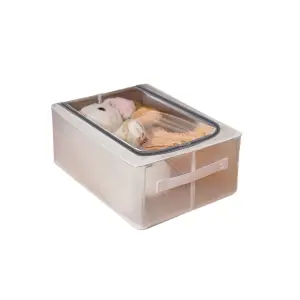 Cutie depozitare haine si incaltaminte 18l, Transparenta