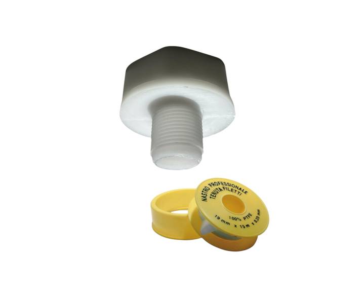 1" FE + banda teflon