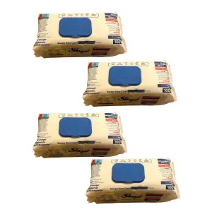 Set 3+1 cadou servetele umede cu bicarbonat si otet pentru suprafete multiple, Sleepy Extra igiena