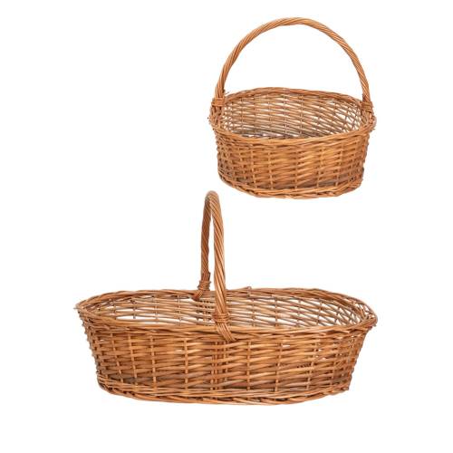 Cos de rachita oval, 50x33x30cm