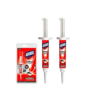 Insecticid Seringa gel pentru gandaci Aroxol, 5g - Set 2x buc