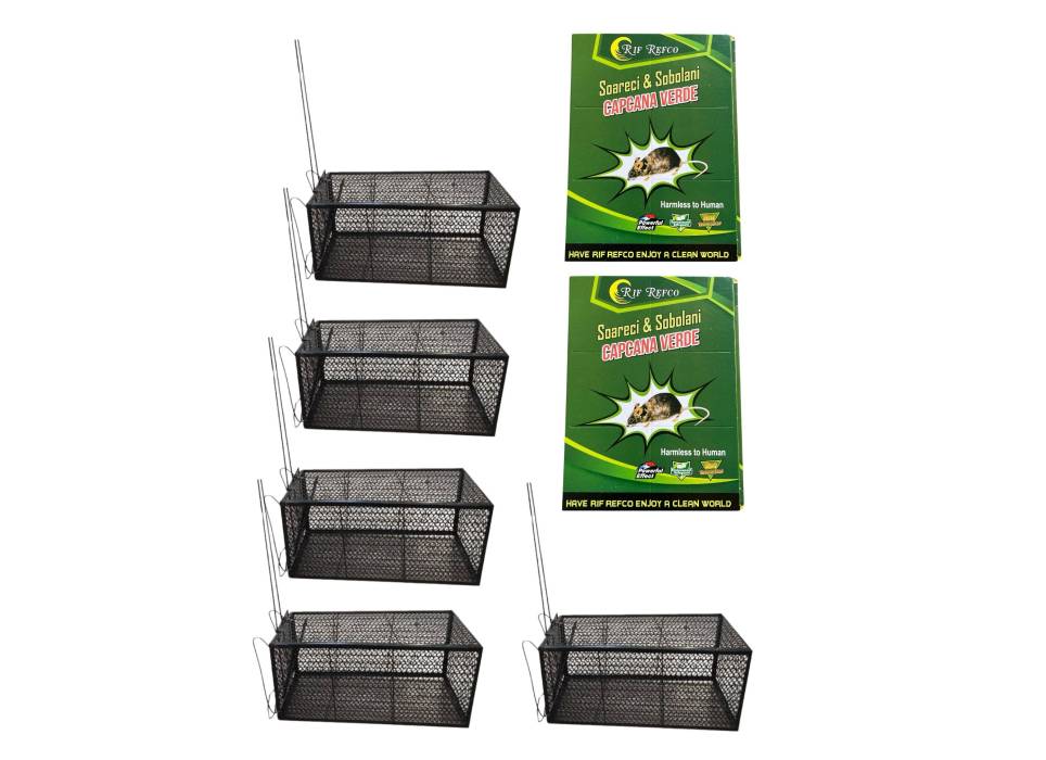 Set 5 + 2 gratis cursa soareci metalica si capcana lipici Set 5 + 2 gratis cursa soareci metalica si capcana lipici