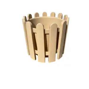 Ghiveci decorativ tip gard nr 3 Bej