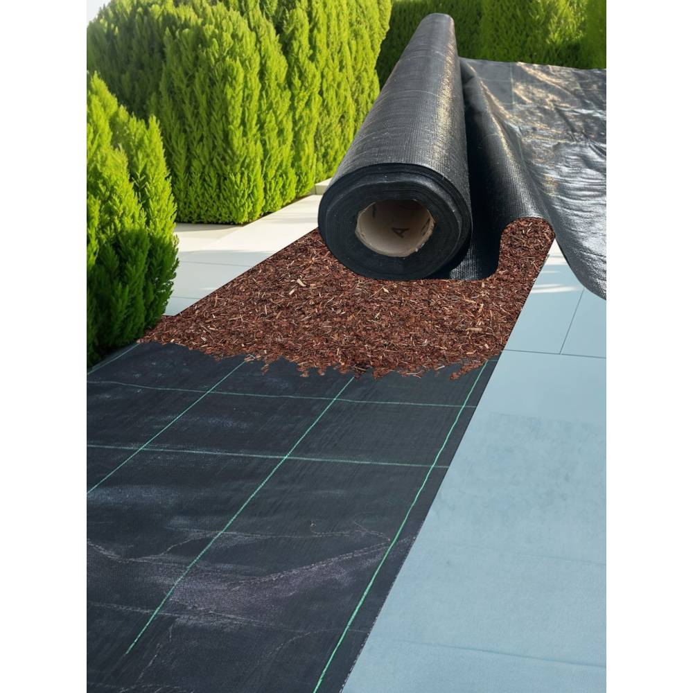 Folie Agrotextil, Antiburuieni, Filtru UV, 0.8 m x 20 m, 100 g/mp