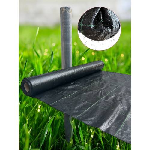 Folie Agrotextil, Antiburuieni, Filtru UV, 0.6 m x 10 m, 100 g/mp