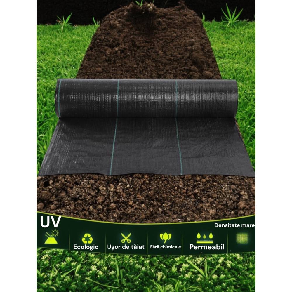 Folie Antiburuieni, Agrotextil 3.1 x 60 M, 90G/M2