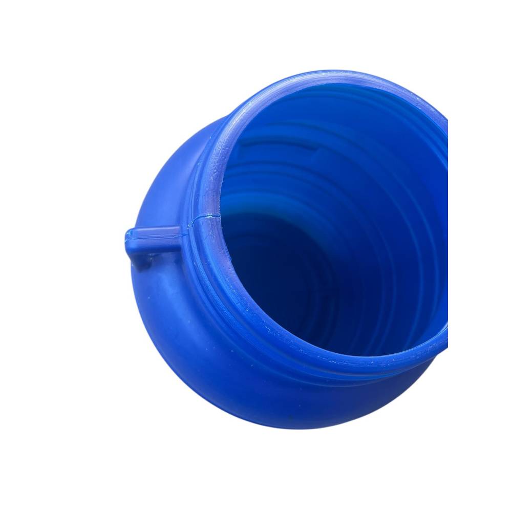 Butoi/Bidon 10L din plastic alimentar, cu capac prin infiletare si maner