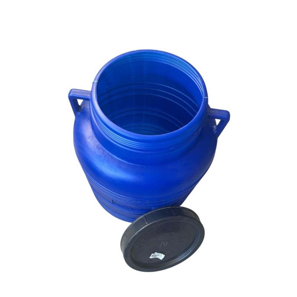 Butoi/Bidon 30L din plastic alimentar, cu capac prin infiletare si maner