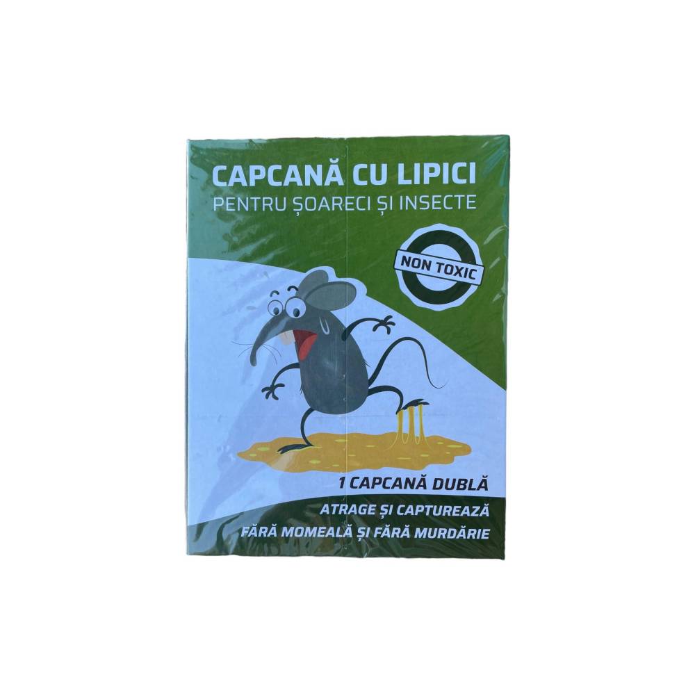 Capcana cu lipici pentru soareci si insecte, 10buc/set