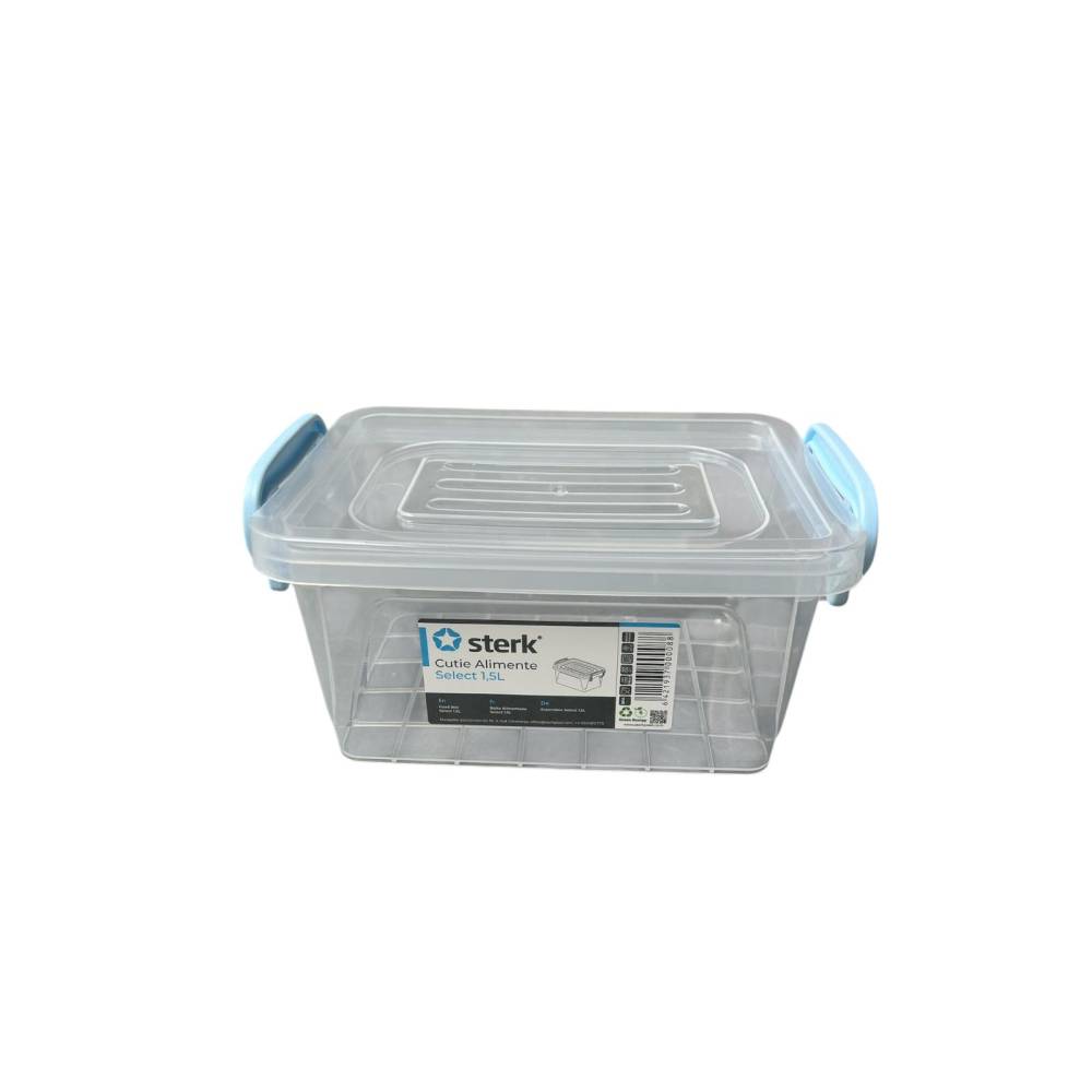 Caserola / Cutie alimente cu maner si capac 1.5 L
