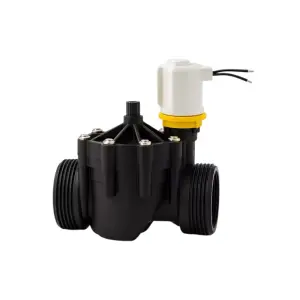 Electrovana irigatii cu regulator de  debit, 24V AC 1", Italia