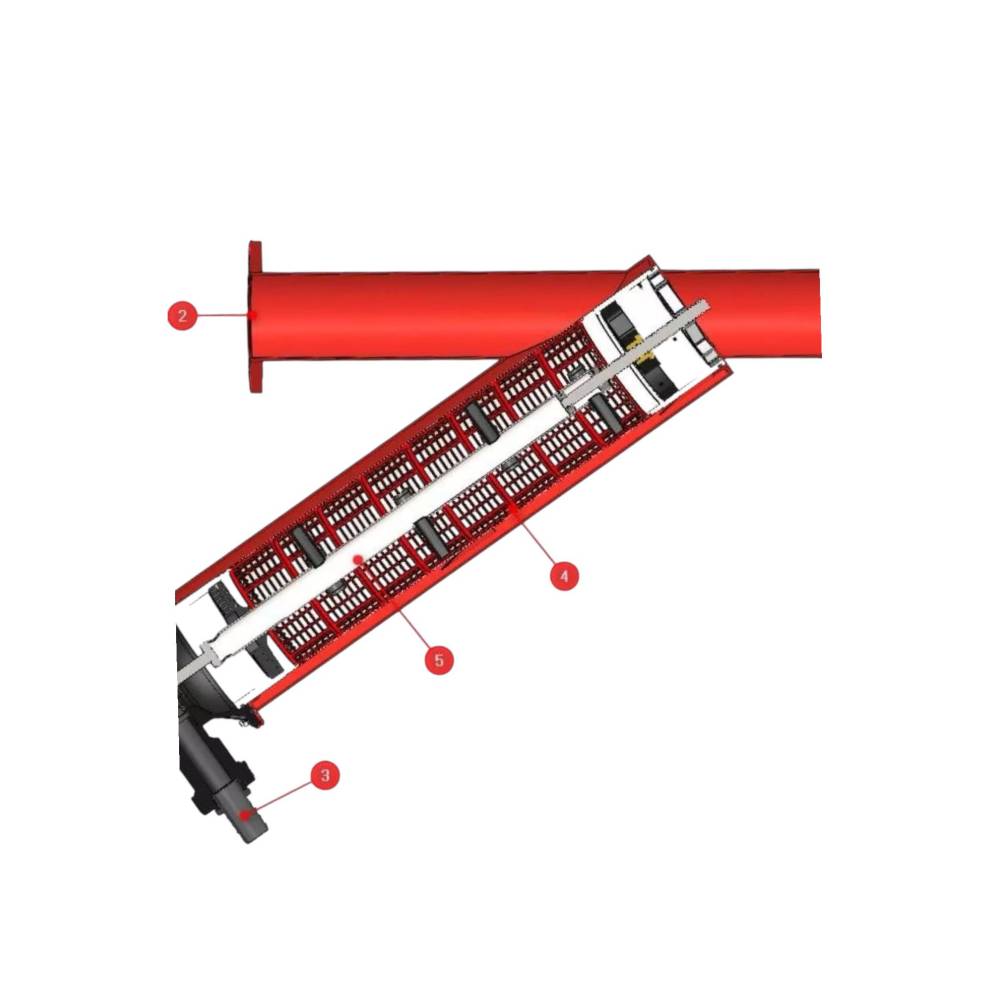 Filtru metalic cu disc 4 inch conexiune cu flansa, industrial