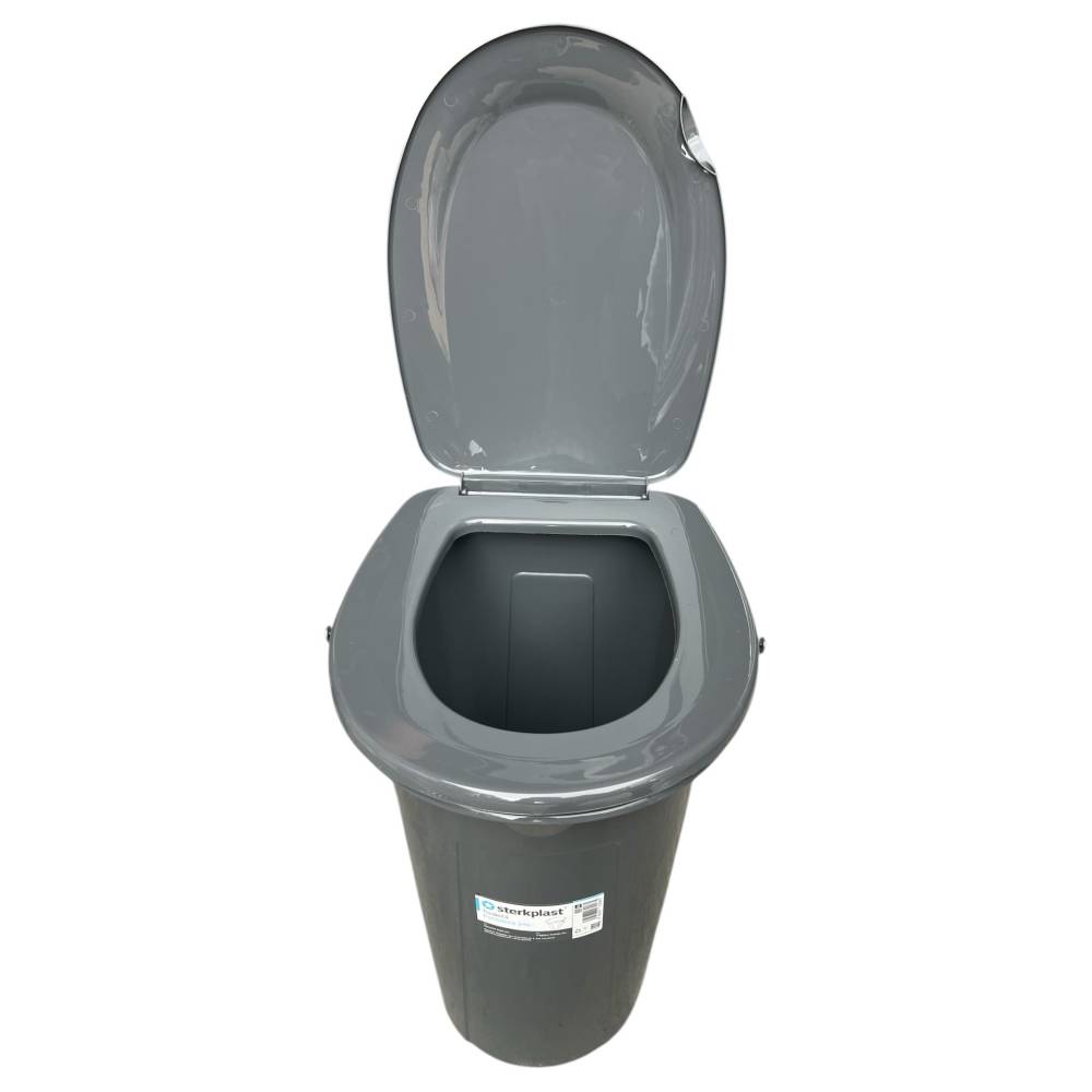Galeata WC cu capac plastic, 24 L