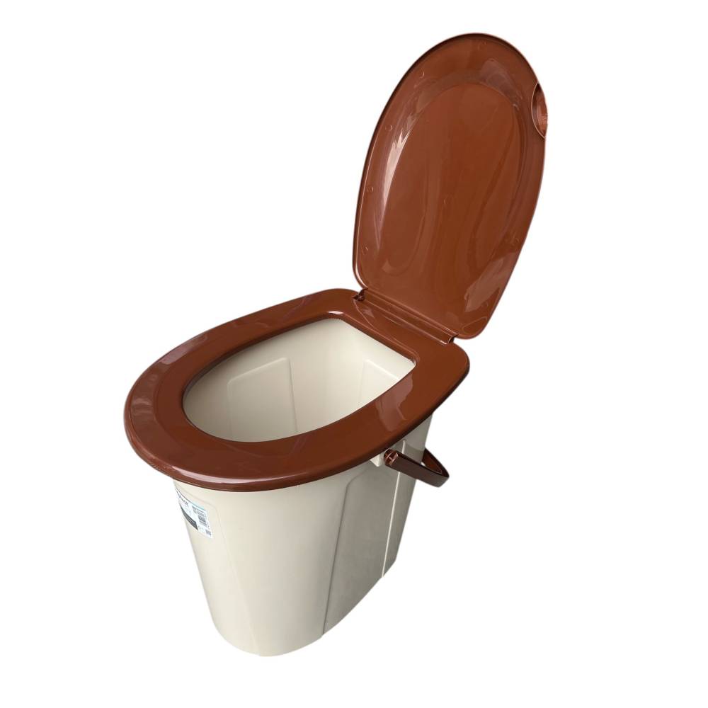 Galeata WC cu capac plastic, 24 L