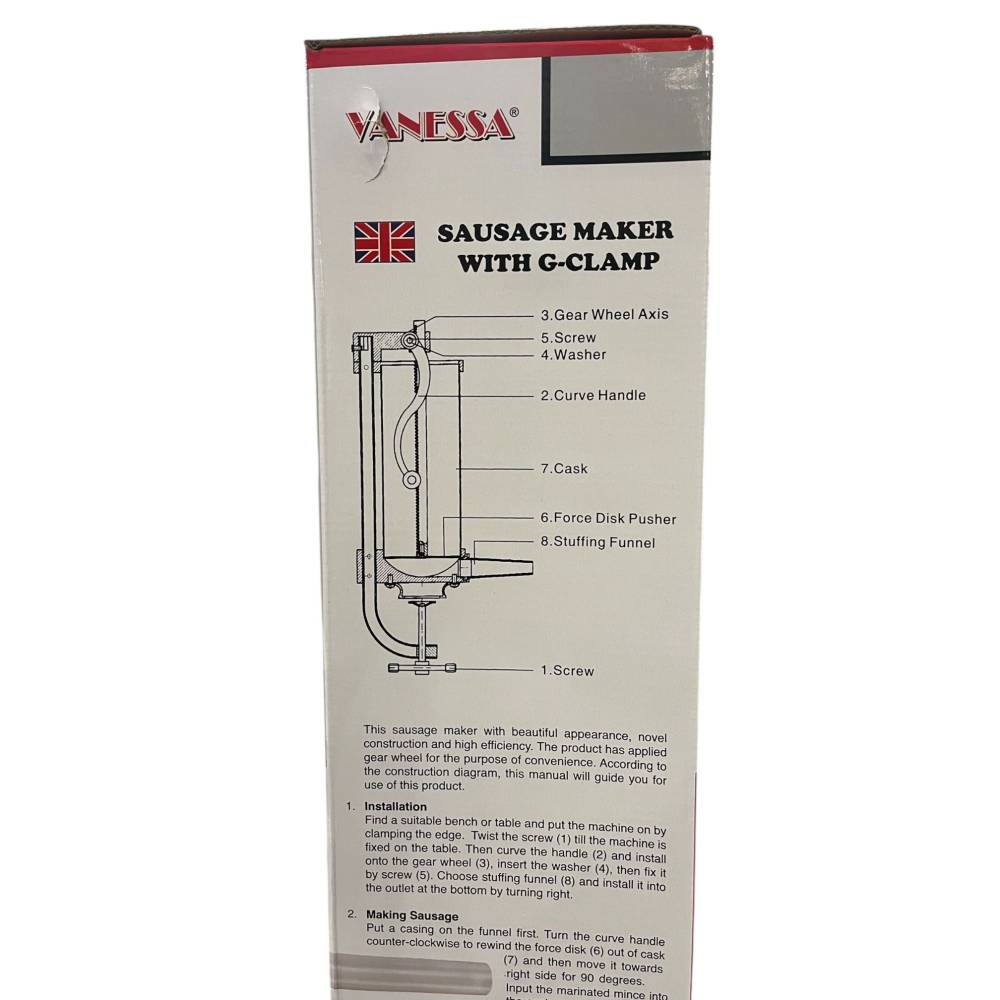 Masina carnati 6kg verticala, inox