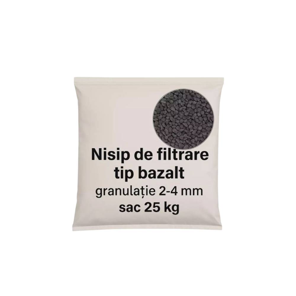 Nisip de bazalt granulatie 2-4mm, sac 25kg