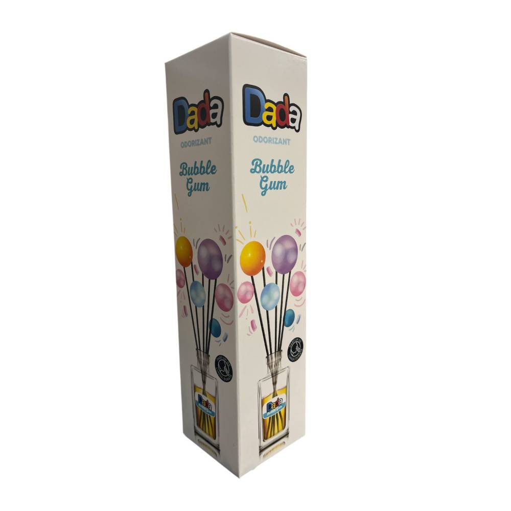 Odorizant camera cu betisoare Dada 85ml, Bubble Gum