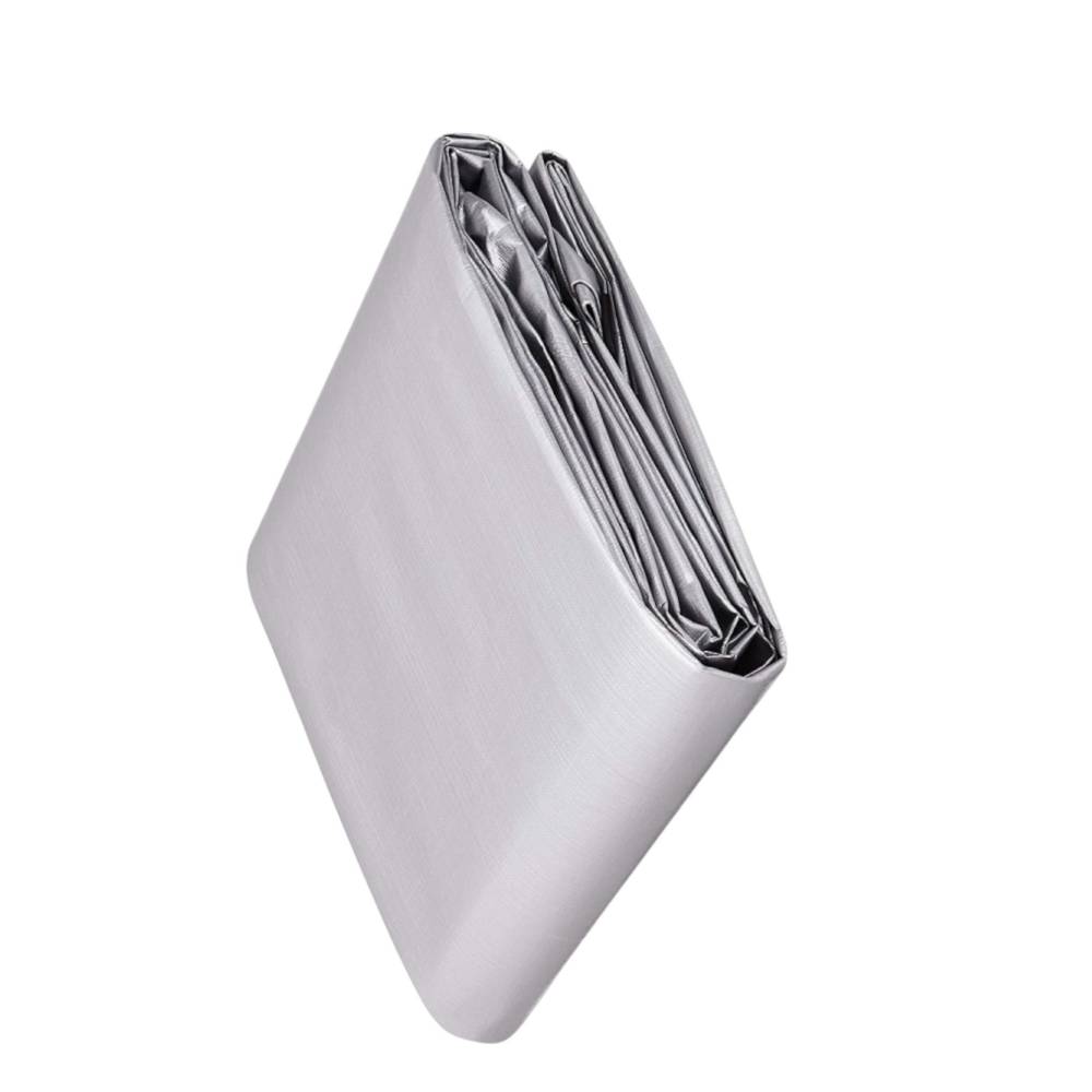 Prelata groasa impermeabila Gri 8x10m, densitate 225g/mp 