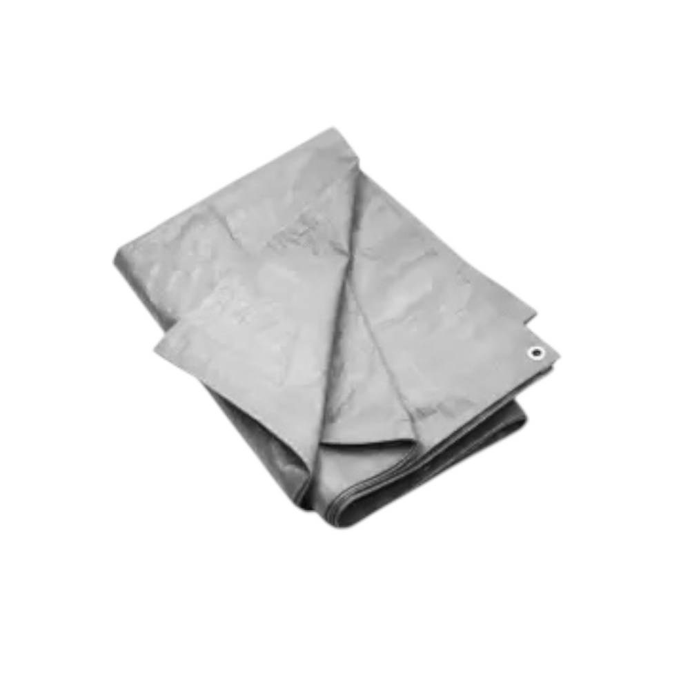 Prelata groasa impermeabila Gri 8x10m, densitate 225g/mp 