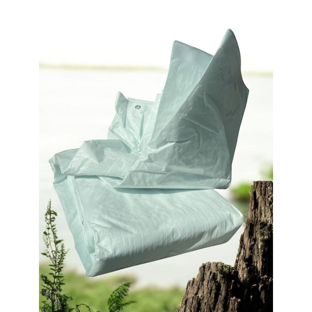 Prelata 5x6M, 185g/mp, impermeabila, protectie UV, Alba