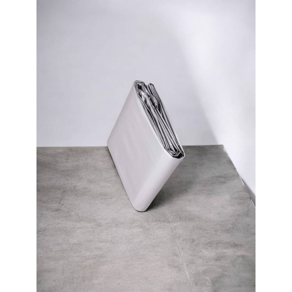 Prelata groasa impermeabila Gri 8x10m, densitate 225g/mp 