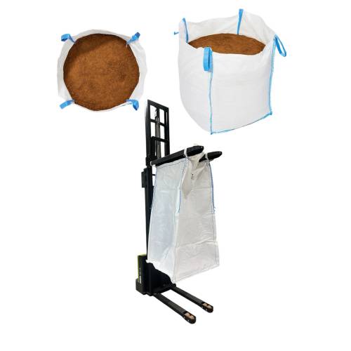 Saci Big Bags 90 x 90 x 135 cm Alb, 750 kg