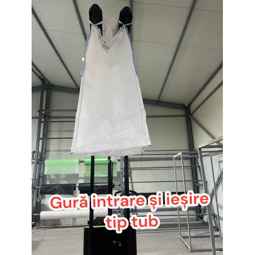 Saci Big Bags 90 x 90 x 95 cm, Alb, 500 kg Saci Big Bags 90 x 90 x 95 cm, Alb, 500 kg