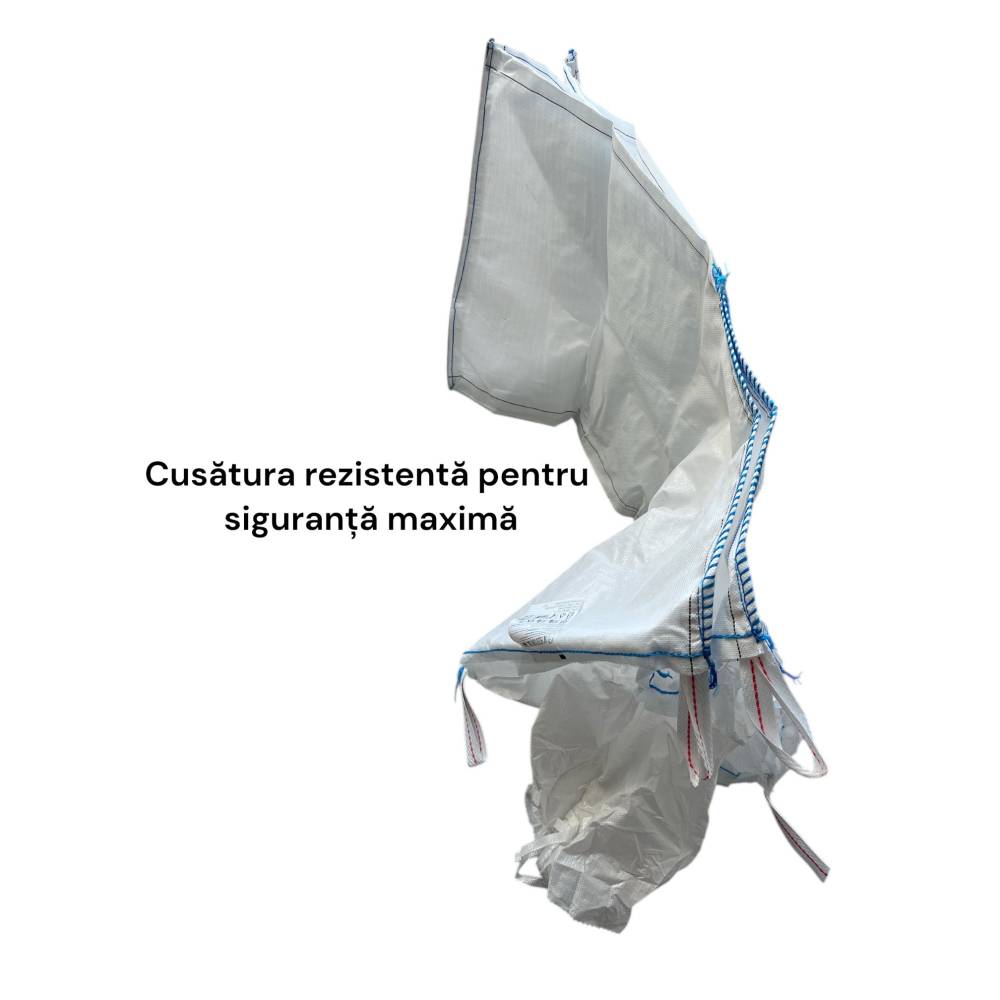 Saci Big Bags 90 x 90 x 95 cm, Alb, 500 kg