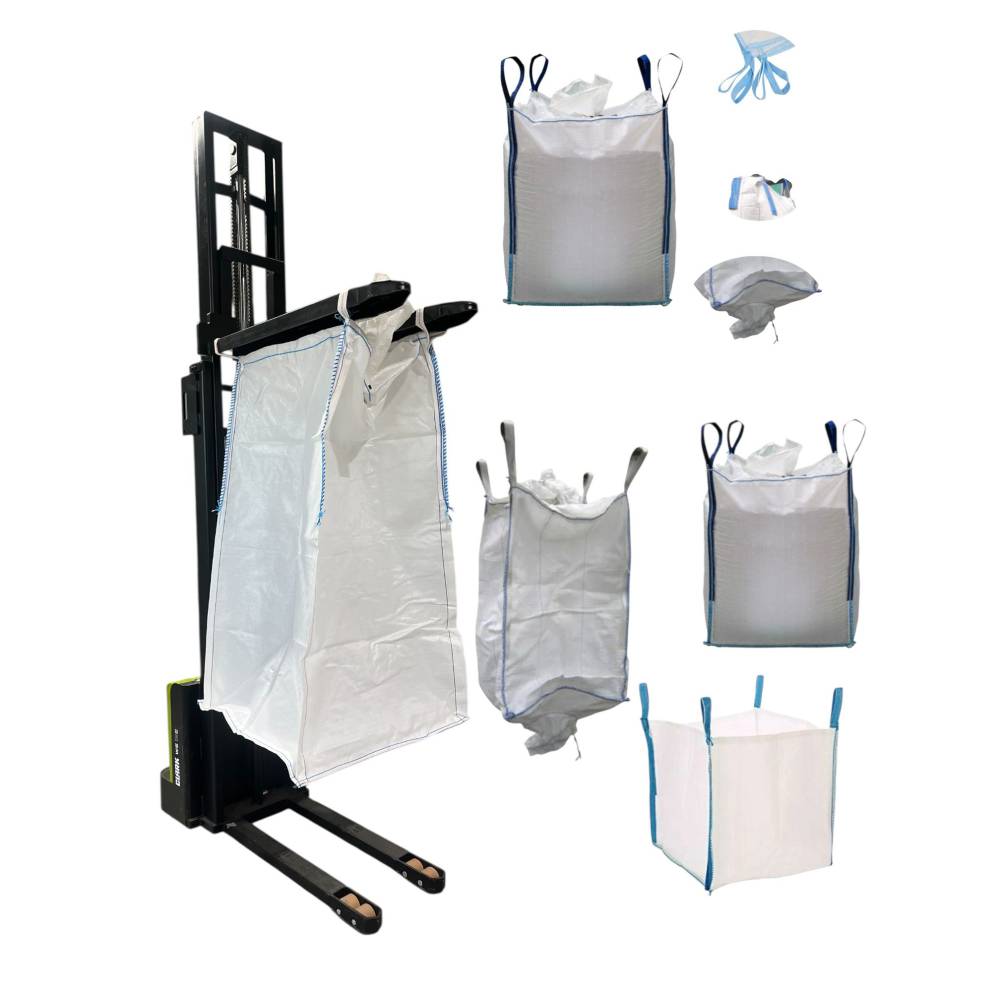 Saci Big Bags 90 x 90 x 95 cm, Alb, 500 kg