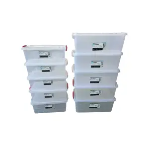 Set 5 cutii alimente 12L + 5 cutii alimente 20L