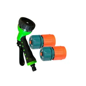 Set Pistol stropit gradina si 2 mufe rapide 1/2