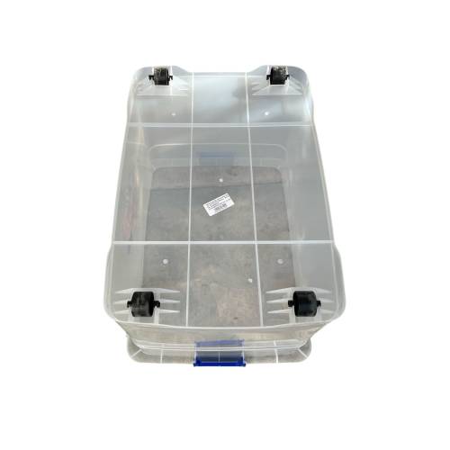 Cutie depozitare cu roti 50L si Cutie depozitare cu roti 75L