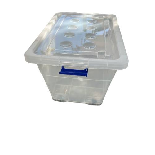 Cutie depozitare cu roti 50L si Cutie depozitare cu roti 75L