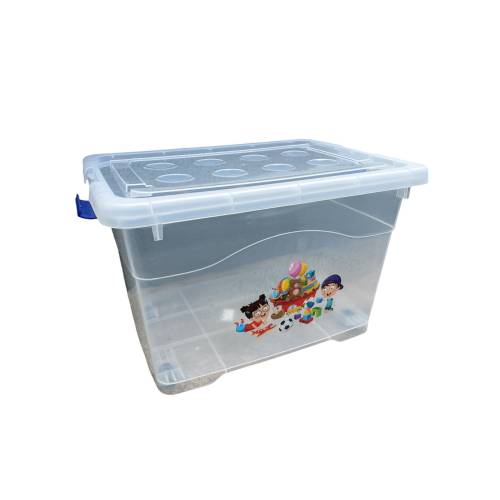 Cutie depozitare cu roti 50L si Cutie depozitare cu roti 75L