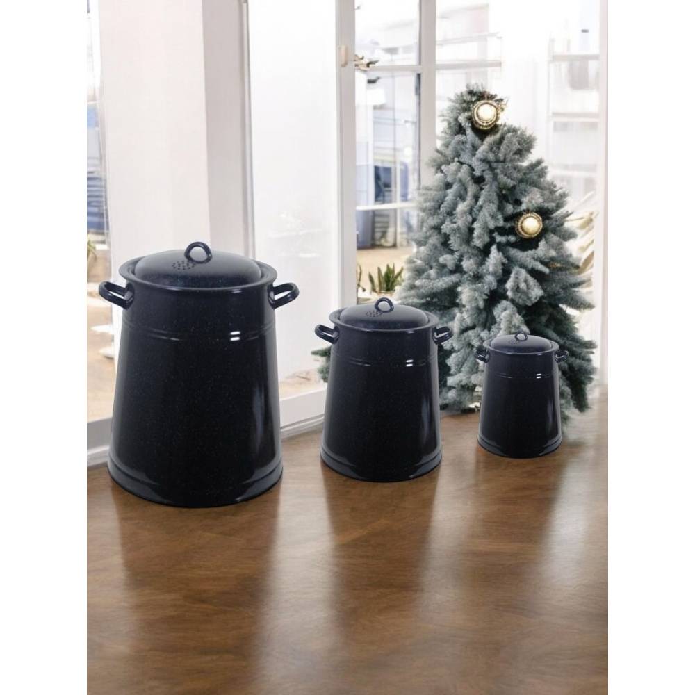 Pachet Garnita emailata 20 L + bidon untura 10 L Pachet Garnita emailata 20 L + bidon untura 10 L
