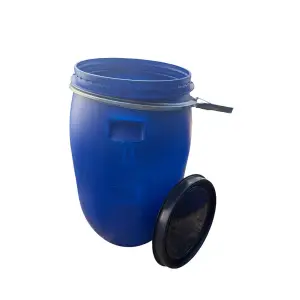 Butoi cu cerc metalic 120 L ,plastic