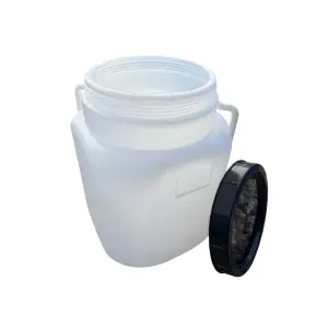 Bidon plastic 30 L, patrat