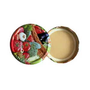 Capac borcan, 66mm, model legume
