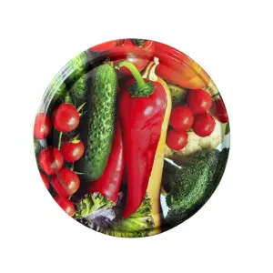 Capac borcan, 82mm, model legume