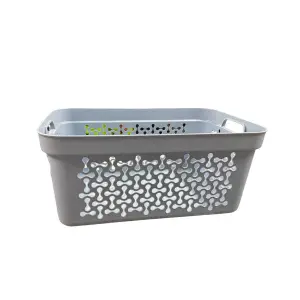 Cos de rufe, plastic, blue, 20 litri