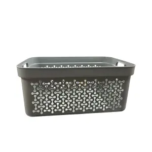 Cos de rufe Evo, plastic, 30 L, gri