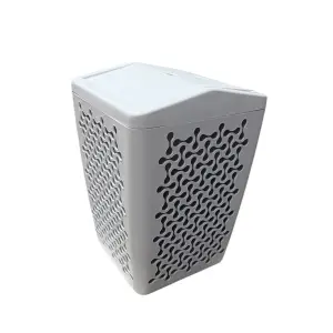 Pubela gunoi (cos) capac batant 12 litri Evo, alb