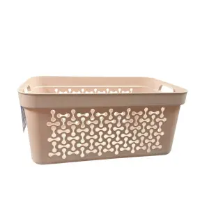Cos de rufe roz Evo din plastic, roz, 30 L