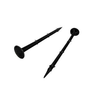 Cuie fixare agrotextil din plastic, 20 cm, tip tepusa
