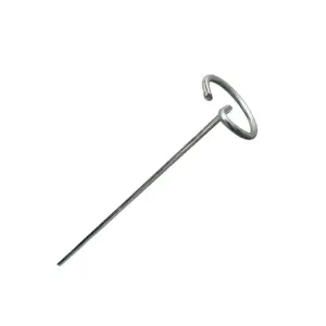 Cuie (scoabe) fixare folie agrotextil, cap rotund, 15 cm