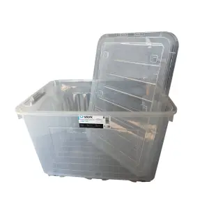 Cutie depozitare cu roti, 72L, Tidy