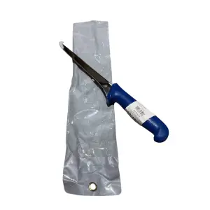 Cutit macelarie dezosat 31.5 cm, din inox, maner plastic