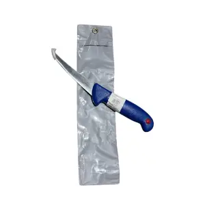 Cutit macelar 26 cm, inox, maner din plastic